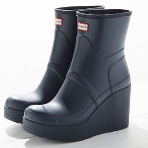 Hunter Short Wedge Rain Boot